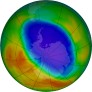 Antarctic Ozone 2025-10-03